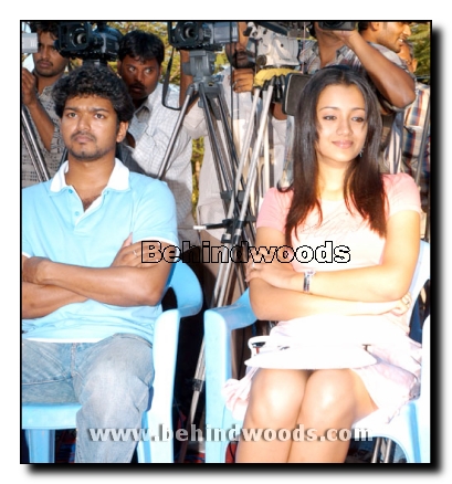 Vijay at Hyderabad